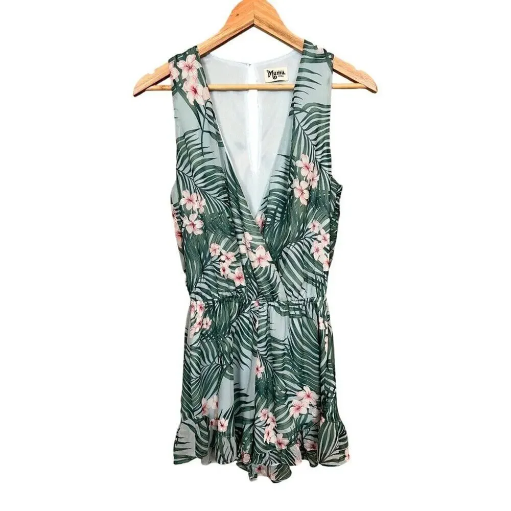 Show Me Your Mumu Riri Romper Hanalei Dream Size Small